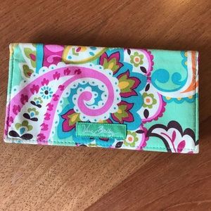 Vera Bradley checkbook cover